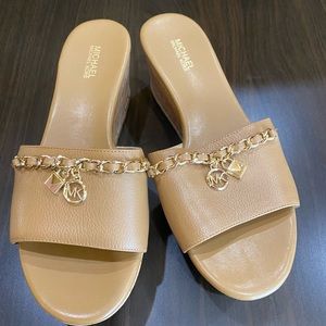 Michael Kors slip on wedges